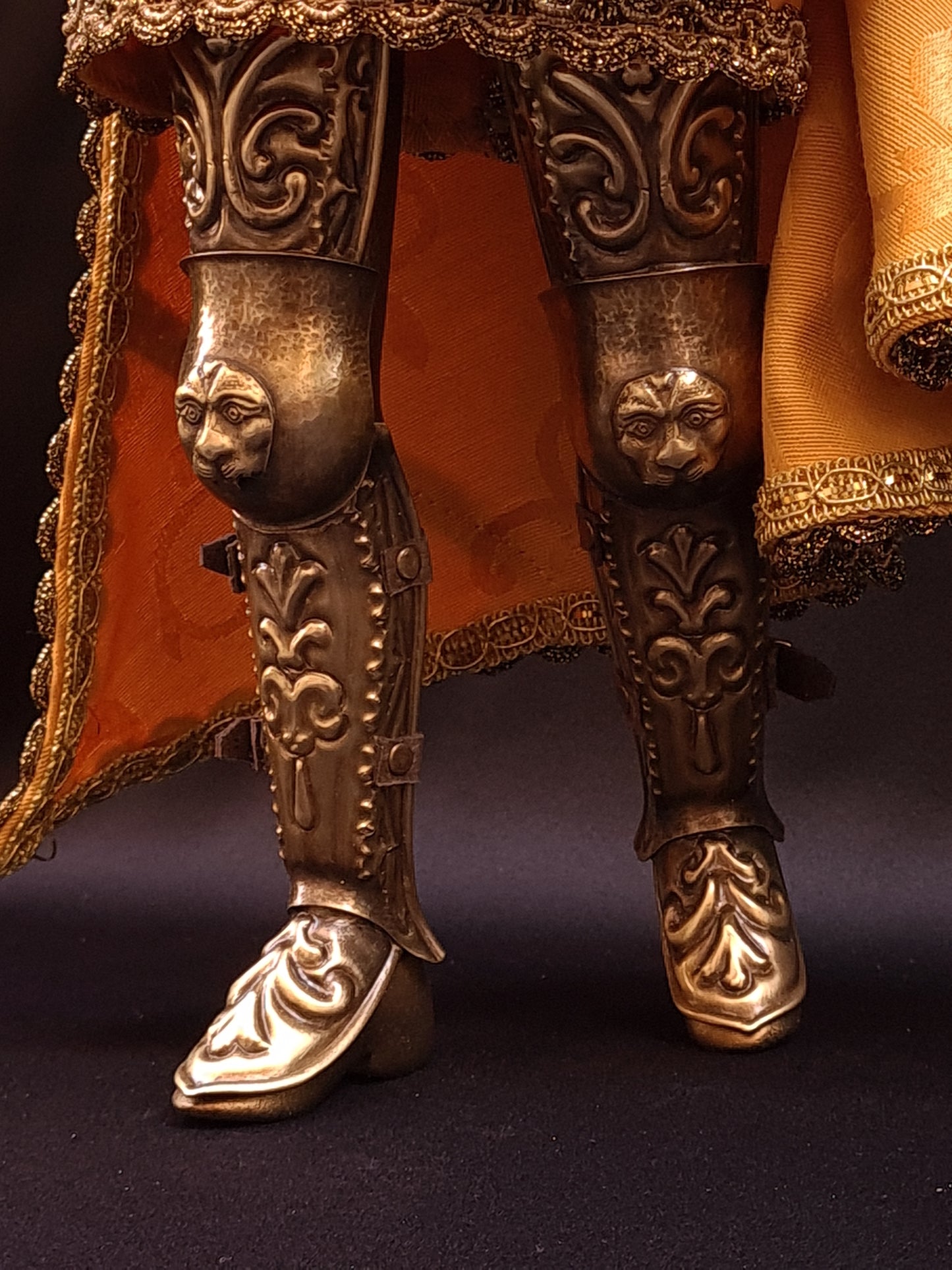 Rinaldo - Sicilian puppet h37cm