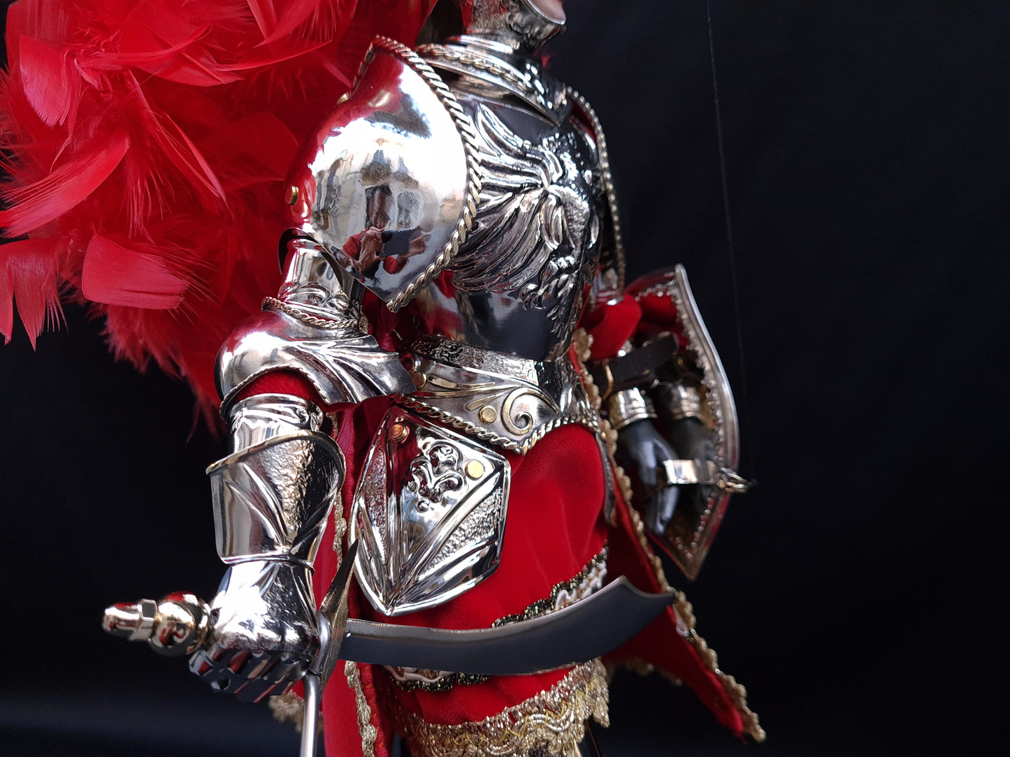 Orlando - Sicilian puppet h37cm