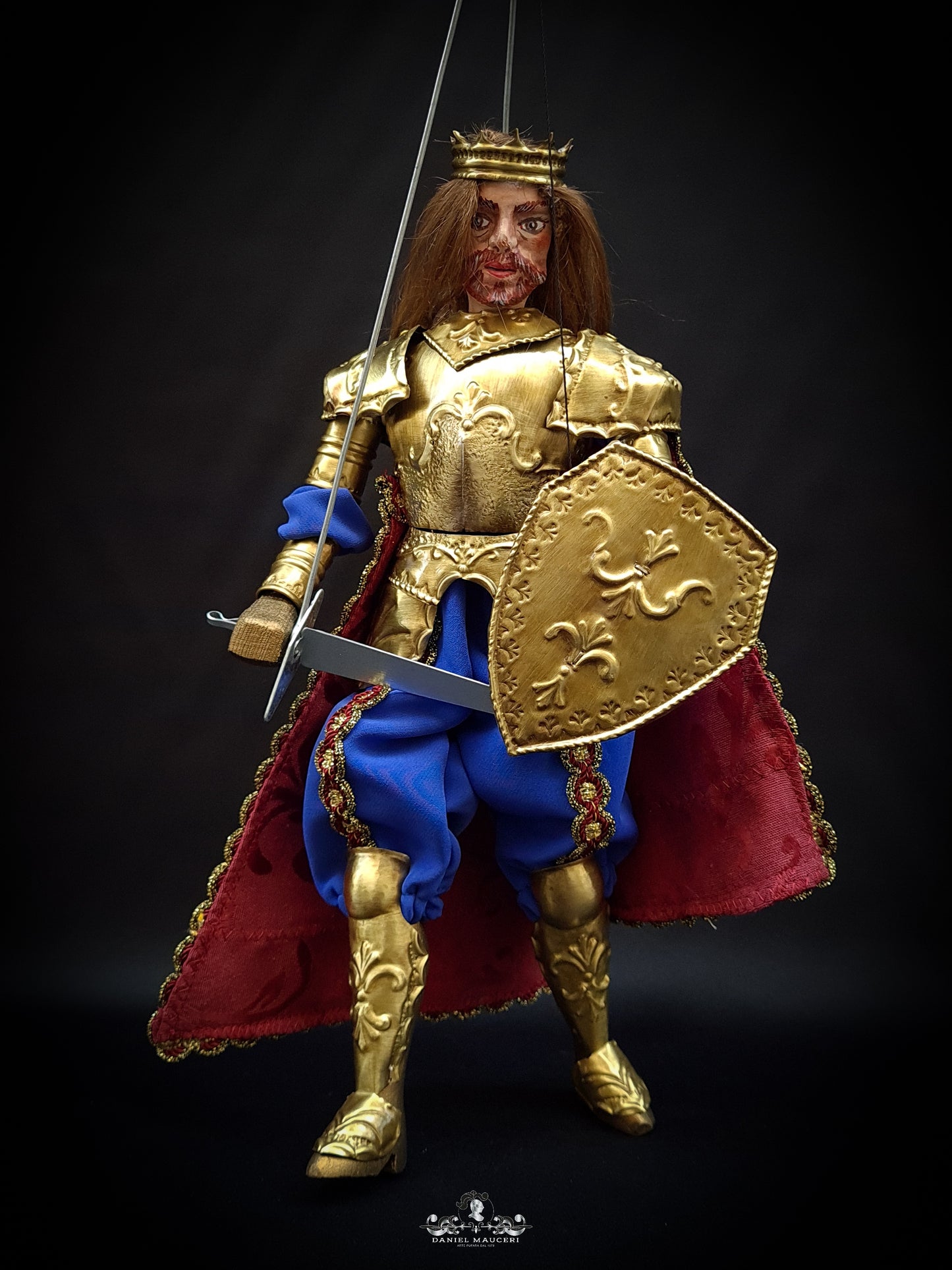 Carlo Magno - Pupo siciliano h32cm