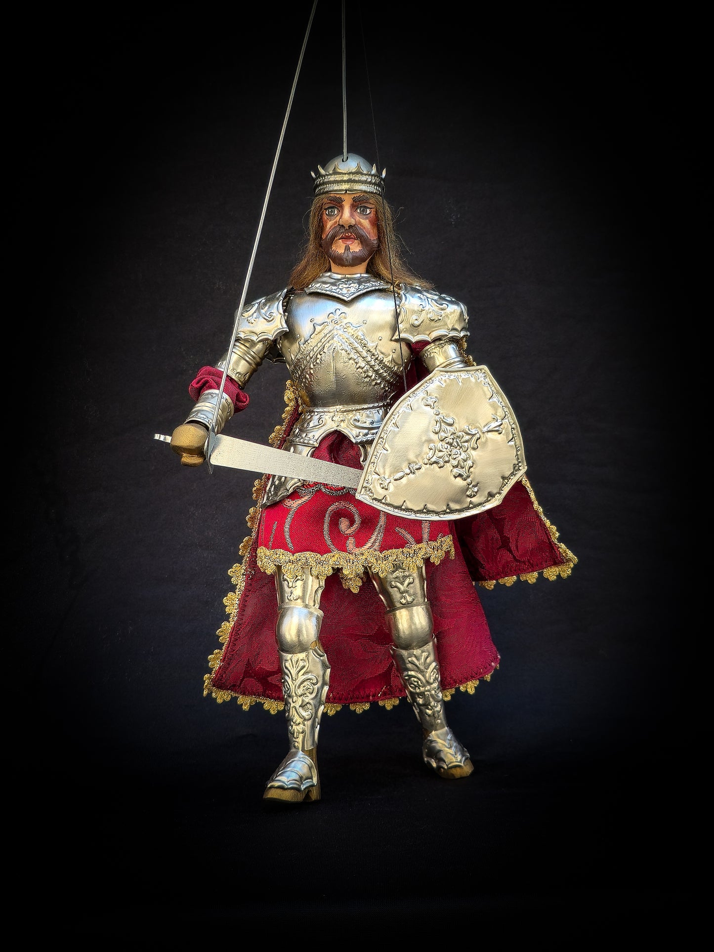 Carlo Magno - Pupo siciliano h32cm